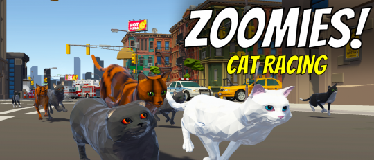 《Zoomies! Cat Racing》试玩发布 猫咪竞速新游(图1)